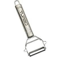 Turbo Produkte Pelador de Papas Universal - Herramienta de Acero Inoxidable para Pelar- Rebanar- Frutas y Verduras…